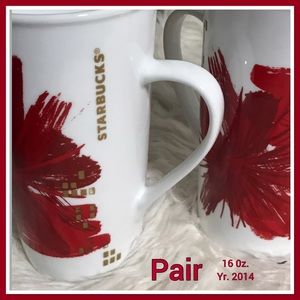 Starbucks 16 oz mugs